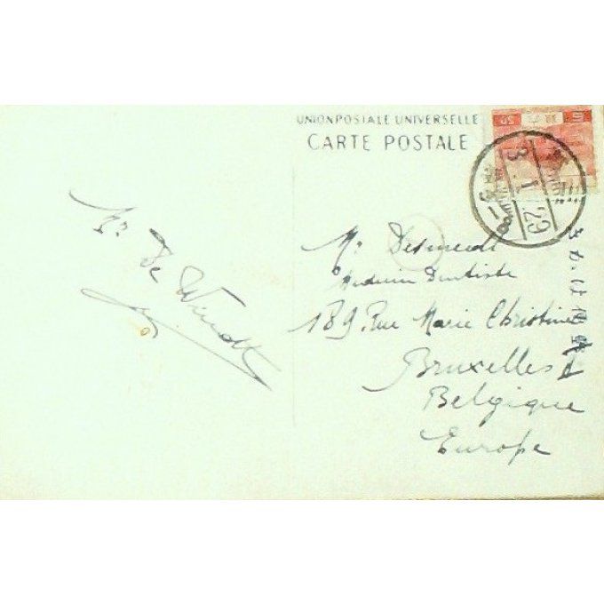 Carte Postale Japon KOBE KAIGAN DORI 1909