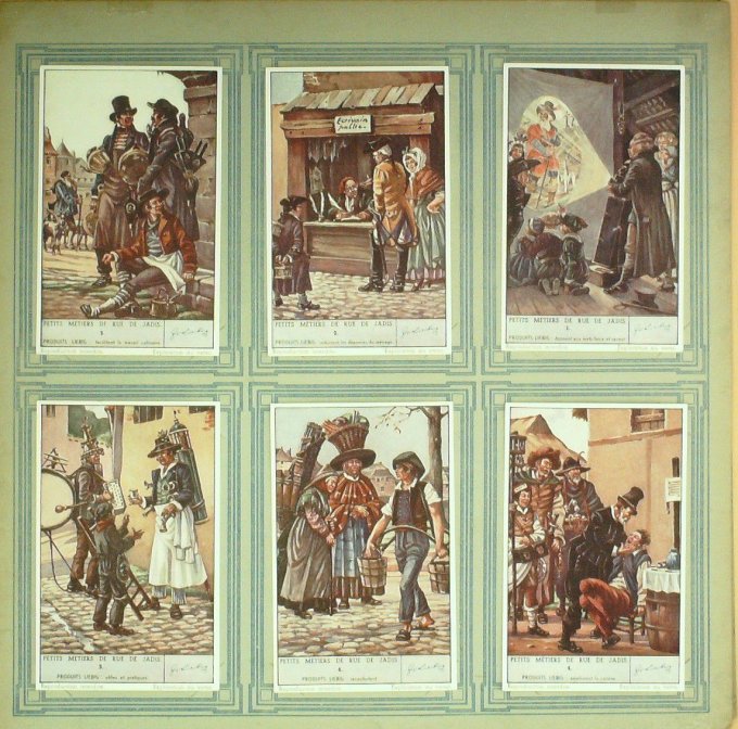Petits Metiers De Rue De Jadis 1942