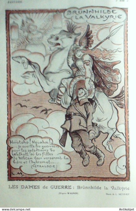 Fantasio 202 1915 Kuhn-Regnier Metivet Wegener