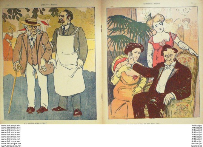 L'Assiette au beurre 1910 # 490 Les vieux Brunner