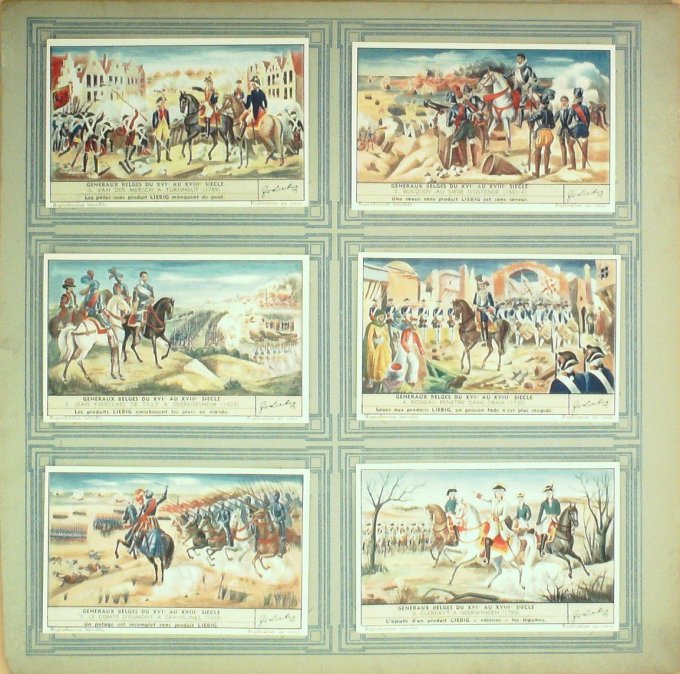 Generaux Belges Du Xvie Au Xviiie Siecle 1942