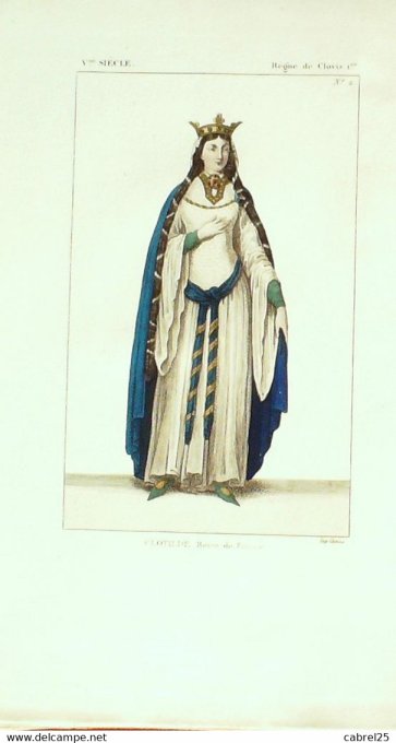 Clotilde Reine De France 5ème 1852