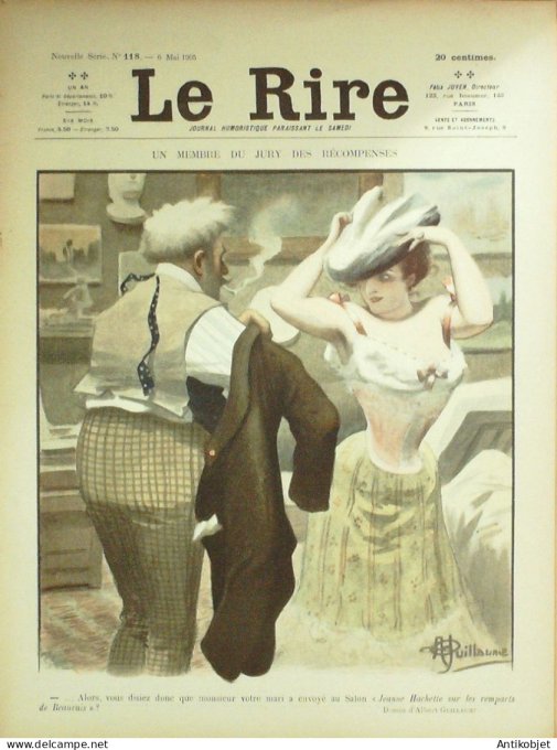 Le Rire 1905-05- 6 # 118 Journal humoristique Ed.Originale M Dujardin-Beaumetz