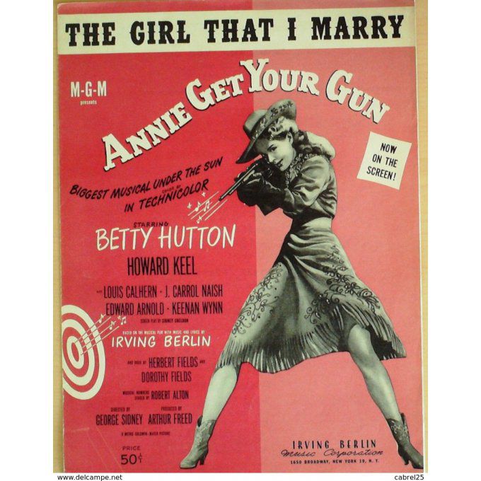 HUTTON BETTY/BERLIN-ANNIE GET YOUR GUN-1946