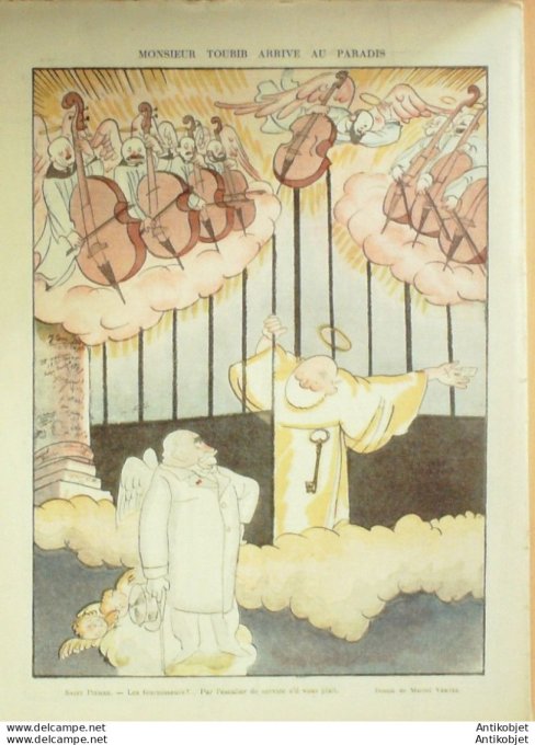 Le Rire 1922-01-21 # 155 Journal humoristique Ed.Originale Pays devastes