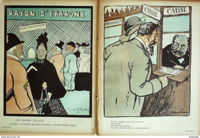 L'Assiette au beurre 1905 # 239 Profits & Pertes, par Grandjouan