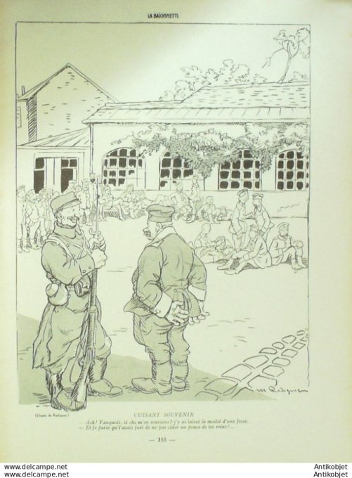 La Baionnette 1915 # 023 (Nos prisonniers) Hautot Huard Hermann Capy