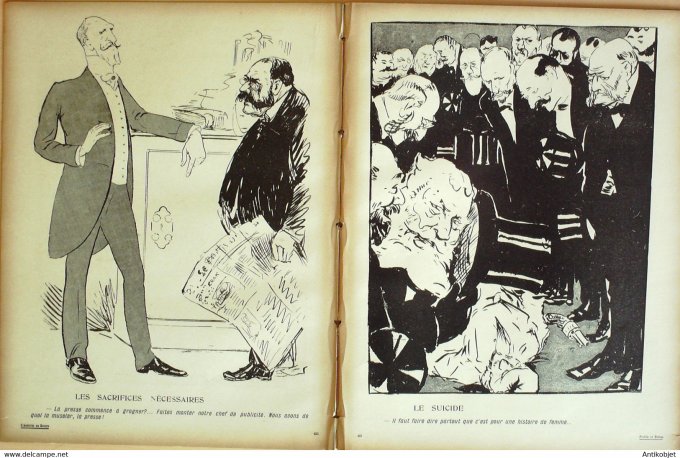 L'Assiette au beurre 1905 # 239 Profits & Pertes, par Grandjouan