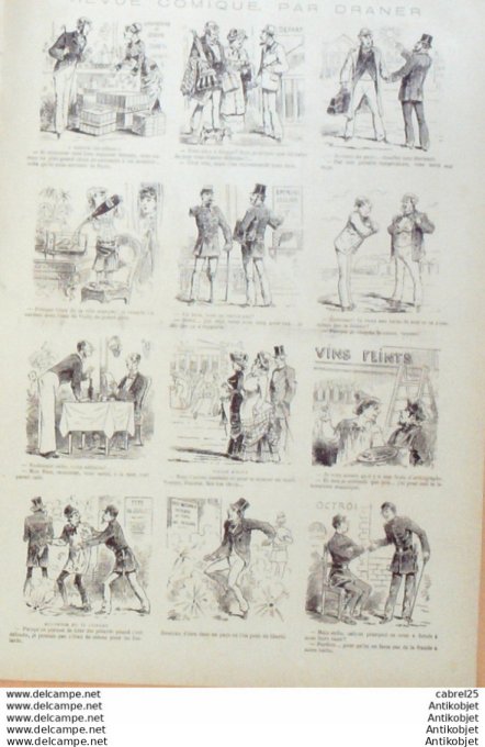 Le Monde illustré 1881 n°1271 Algérie Oran Sud Ain Medrissa Ain Oulhassi Italie Milan  Finlande Pech
