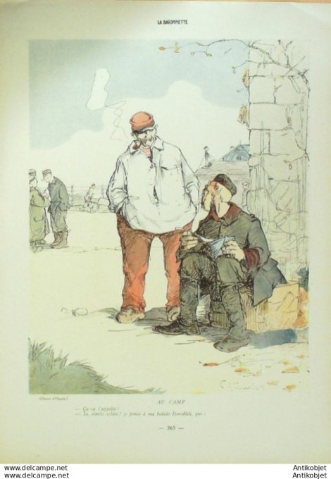 La Baionnette 1915 # 023 (Nos prisonniers) Hautot Huard Hermann Capy