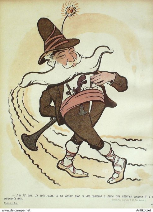 L'Assiette au beurre 1905 # 239 Profits & Pertes, par Grandjouan