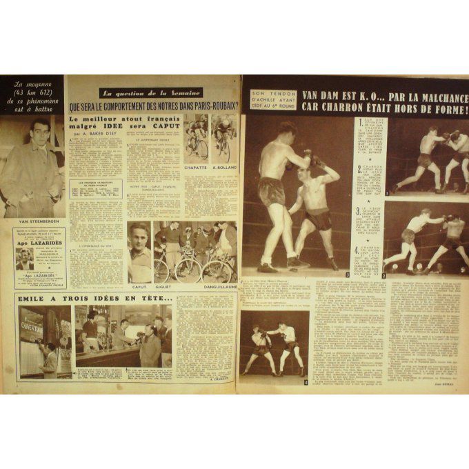 Miroir Sprint 1949 #  149 11 Avr Van Dam Carron Tijani Buttin Monaghan Sandeyron Magn