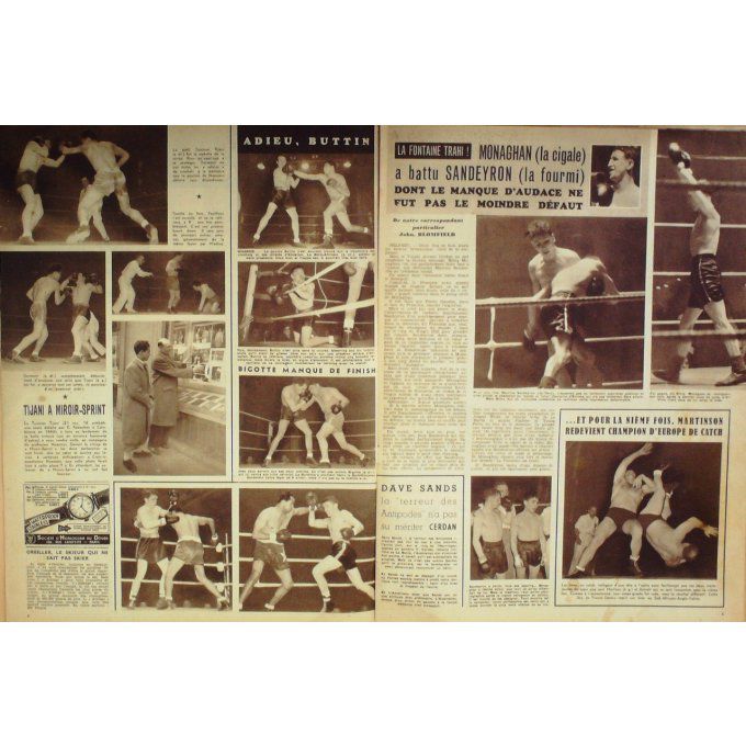 Miroir Sprint 1949 #  149 11 Avr Van Dam Carron Tijani Buttin Monaghan Sandeyron Magn