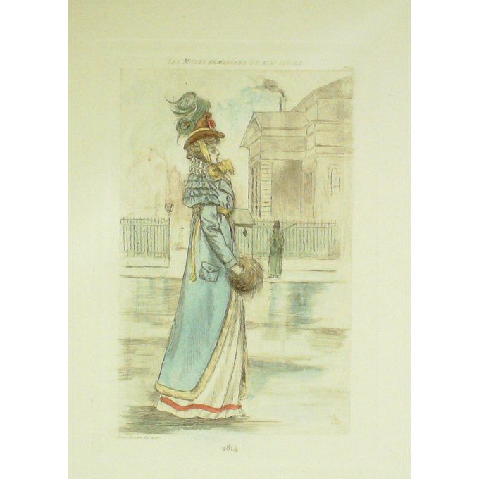 Mode Féminine époque 1814 (H.Boutet)