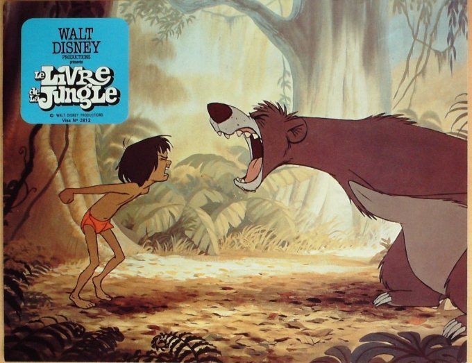 Walt Disney Le Livre De La Jungle 1987