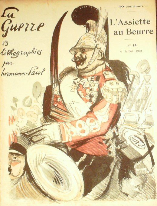 L'Assiette au beurre 1901 n° 14 La guerre Hermann