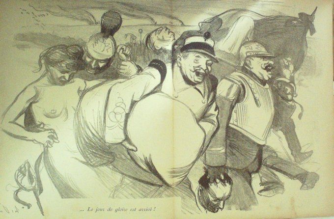 L'Assiette au beurre 1901 #  14 La guerre Hermann