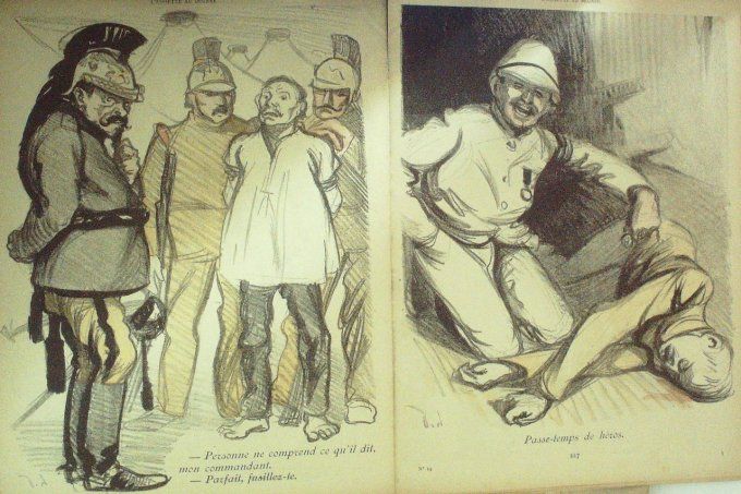 L'Assiette au beurre 1901 n° 14 La guerre Hermann