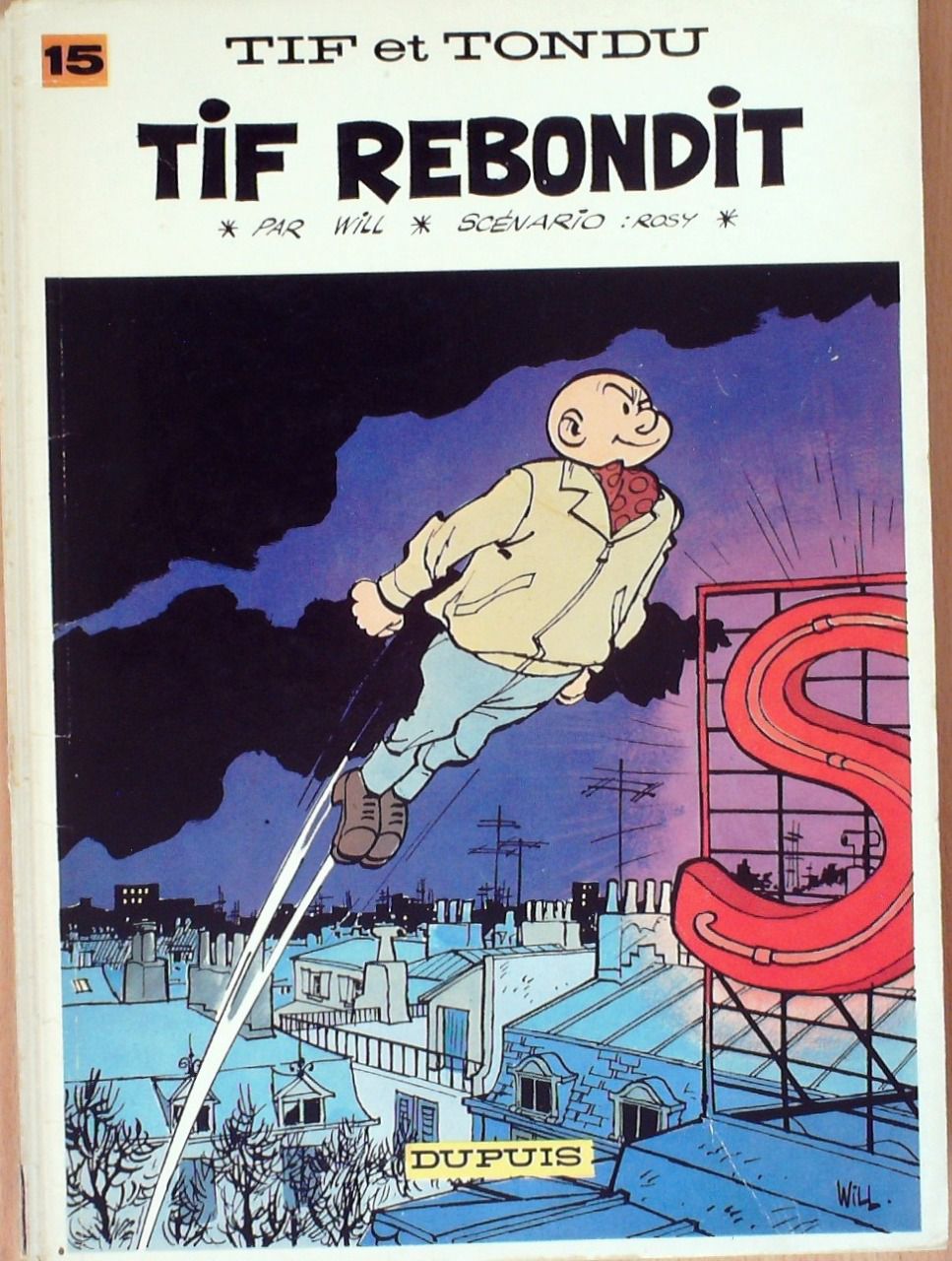 Bd TIF et TONDU-TIF REBONDIT-AB 15-Illustrateur DUPUIS 1983