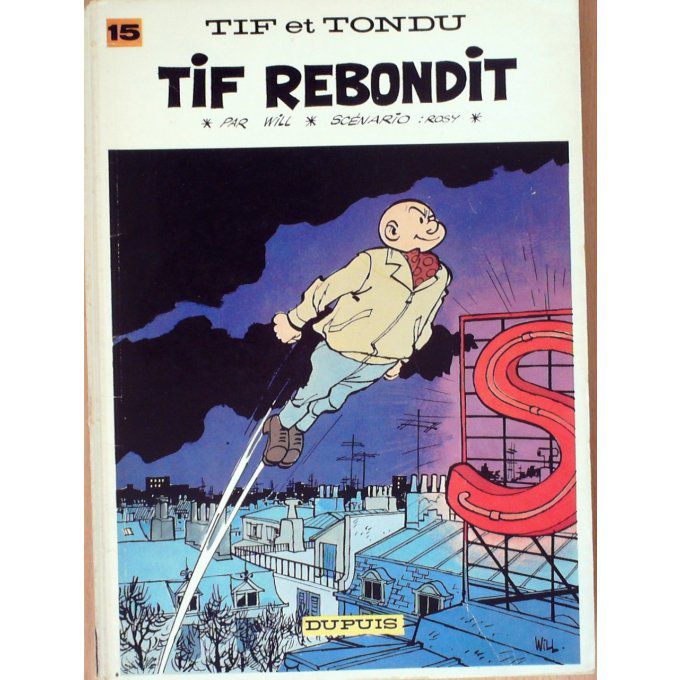 Bd TIF et TONDU-TIF REBONDIT-AB 15-Illustrateur DUPUIS 1983