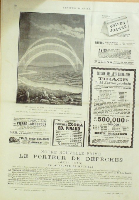 L'Univers illustré 1884 n°1503 CHINE Pékin Mongols, Paysans CHASSE à COURRE CHELSEA militaires