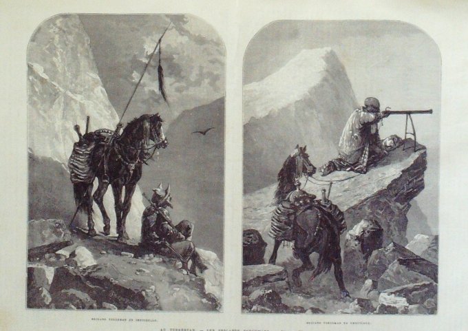 L'Univers illustré 1884 n°1511 SOUDAN Tokar TALISMAN TURKESTAN Turcomans