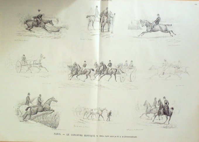 L'Univers illustré 1884 n°1516 CAHORS CANNES Duc Albany FONTAINEBLEAU