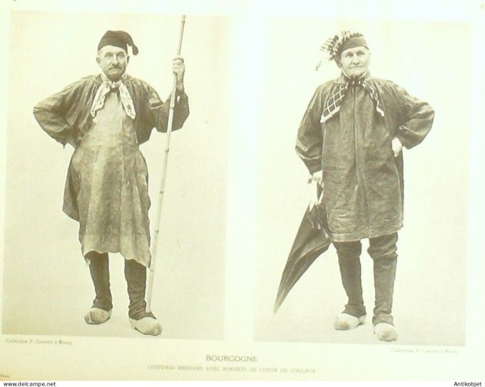 Bourgogne-Franche-Comté Nevers (58) Paysans Bressans  par Ch.Massin XXème