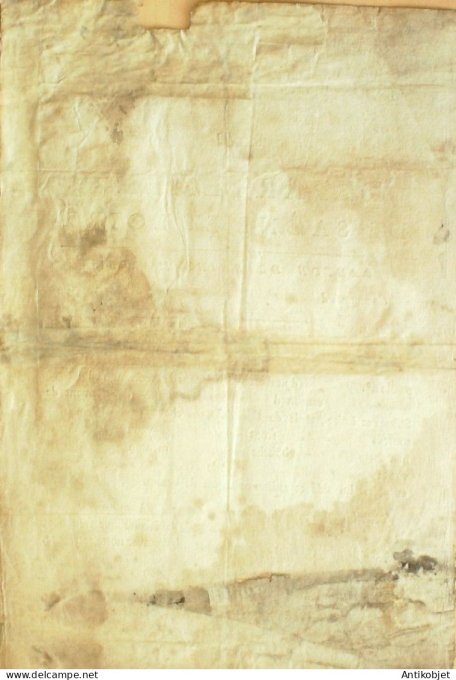 Saint-Marcel(71) Laissez-Passer Honore Martelet 11 Novembre 1795 (1er Frimaire an IV) Rare