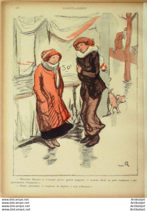 L'Assiette au beurre 1910 # 516 Les employes Radiguet