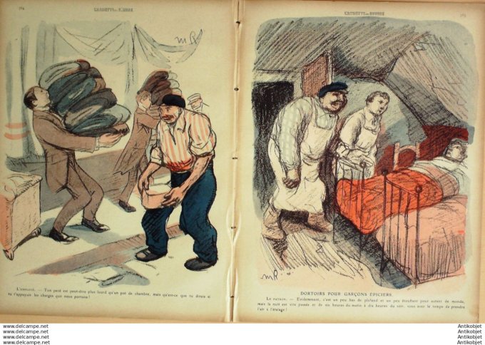 L'Assiette au beurre 1910 # 516 Les employes Radiguet