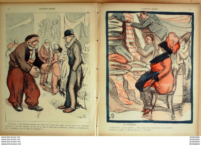 L'Assiette au beurre 1910 # 516 Les employes Radiguet