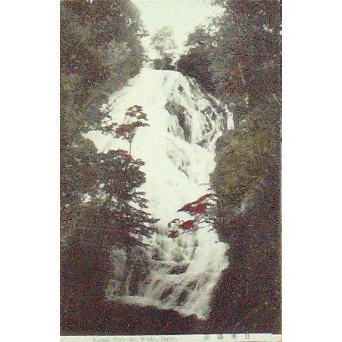 Cpa Japon Kyoto Kegon Waterfall 1908