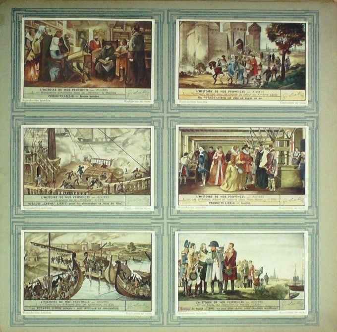 L'histoire De Nos Provinces Ville d'Anvers 1943