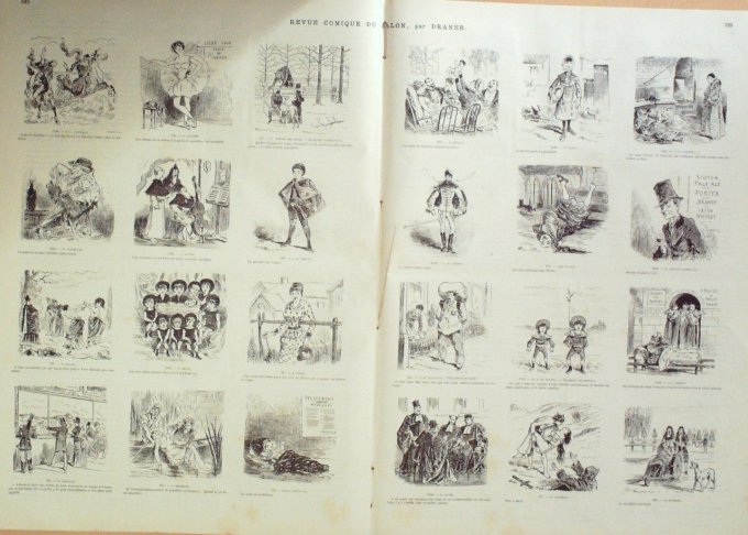 L'Univers illustré 1884 n°1522 NAPOLEON CUBA Las Posas LANDY 93 CHemin de fer drame