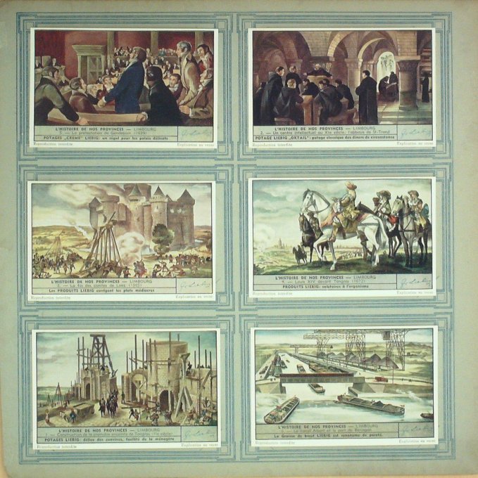 L'histoire De Nos Provinces Ville De Limbourg 1943