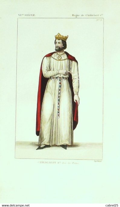 Childebert 1er Roi De Paris 5ème 1852