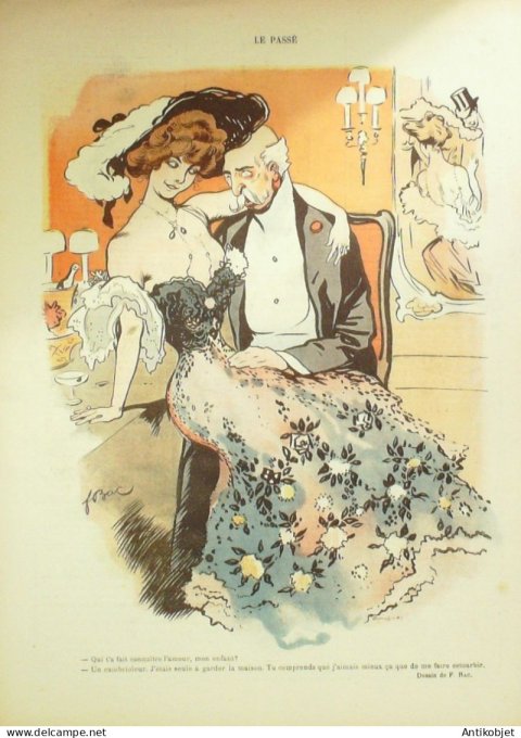 Le Rire 1905-11-25 # 147 Journal humoristique Ed.Originale Le Voisin de dessous