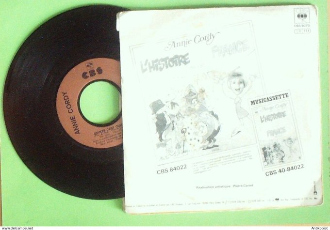 Cordy Annie 45T SP Les Gaulois 1979
