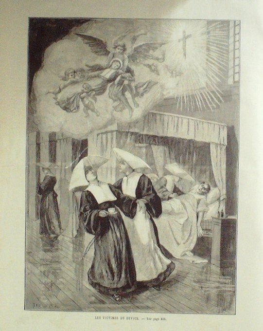 L'Univers illustré 1884 n°1530 MARSEILLE Choléra Fête 14 Juillet Chasse à la girafe