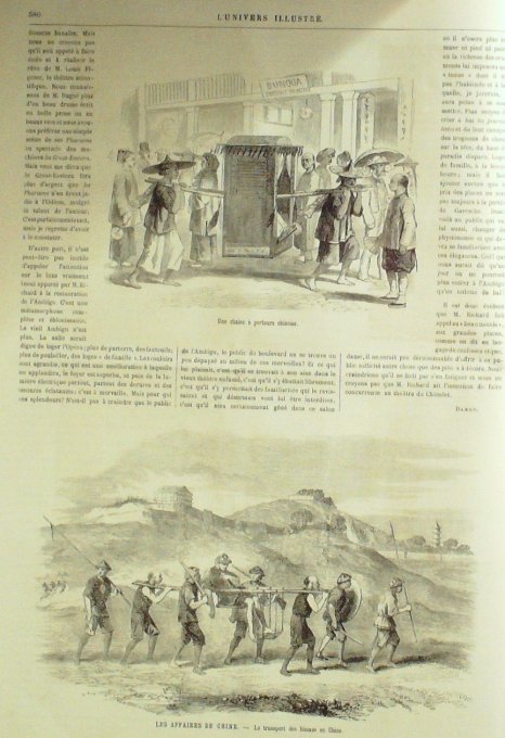 L'Univers illustré 1884 n°1538 CHINE Fou Tchéou, Min, Ile Formose, Kelung MILAN Vicsonti Duc