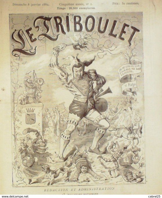 Le Triboulet 1882 n°02 BRELAY DE LA ROCHE JACQUELEIN CRAC BLASS