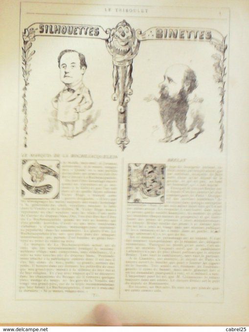 Le Triboulet 1882 n°02 BRELAY DE LA ROCHE JACQUELEIN CRAC BLASS
