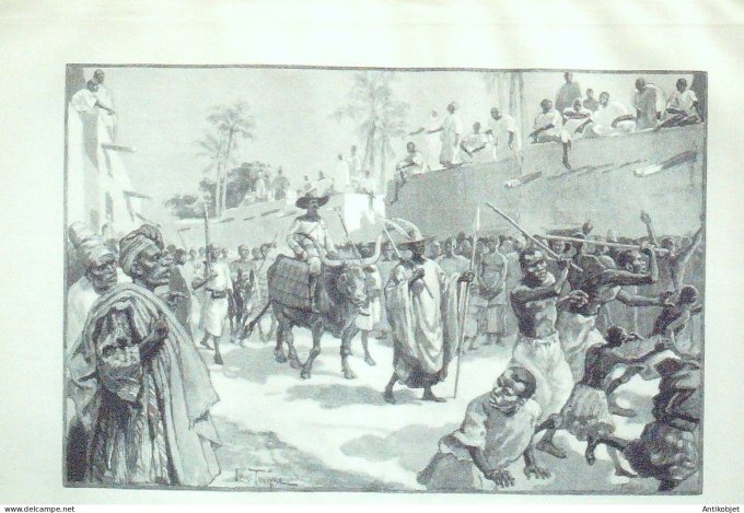 Le Monde illustré 1890 n°1725 Côte-d'Ivoire Kong Marseille (13) Toulon (83)