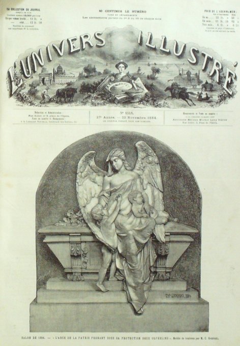 L'Univers illustré 1884 n°1548 NEW YORK Broadway PYRENEES SOUDAN