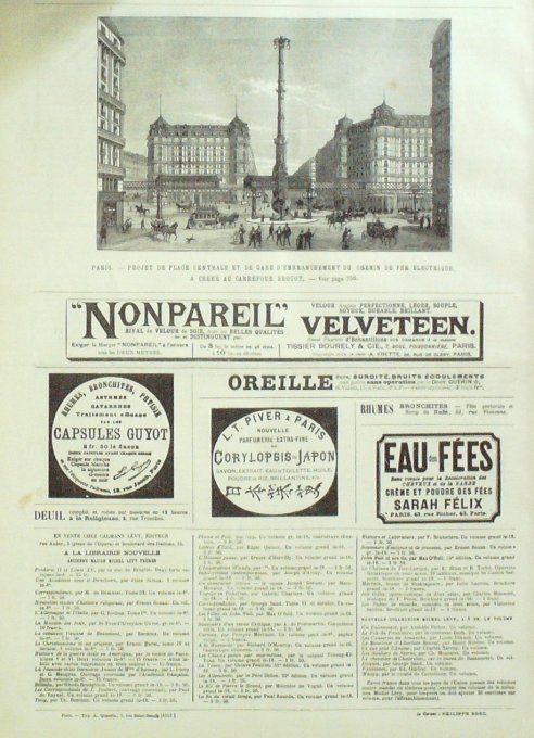 L'Univers illustré 1884 n°1548 NEW YORK Broadway PYRENEES SOUDAN