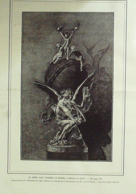 L'Univers illustré 1884 n°1549 GRECE BIRMANIE Ambassadeurs