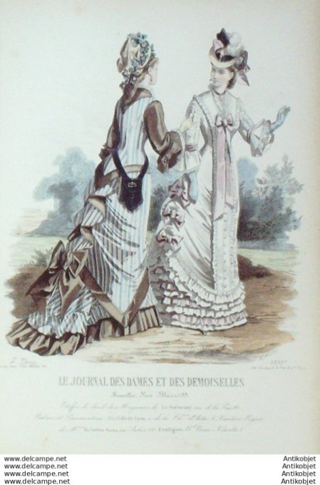 Journal des Dames Demoiselles 1875 # 1333 (Maison Scabieuse)