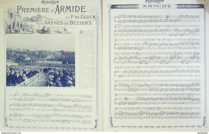 Paris qui chante 1904 n° 86 Armide Bérangère Henri Helme Giralduc