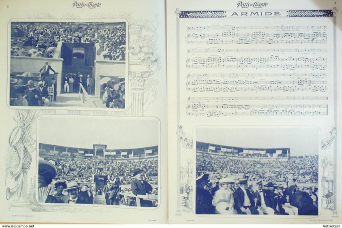 Paris qui chante 1904 n° 86 Armide Bérangère Henri Helme Giralduc